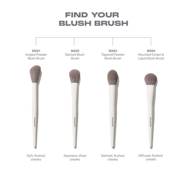 M202 Slanted Blush Brush