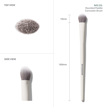 M131 Rounded Paddle Concealer Brush
