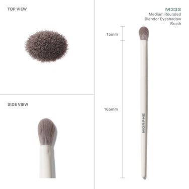 M332 Medium Rounded Blender Eyeshadow Brush
