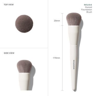M104 Domed Foundation Brush