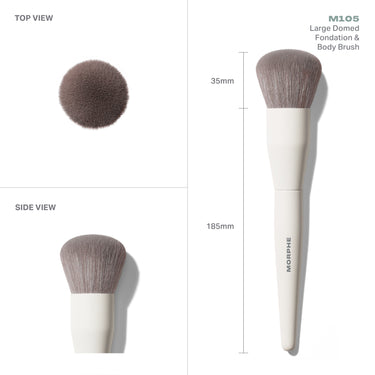 M105 Large Domed Foundation & Body Brush
