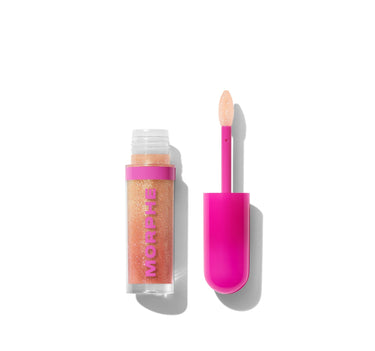 {Juicy Details (pink peach to warm gold)} | Lust Potion Bi-Phase Lip Oil