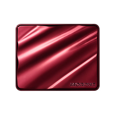 Red cosmetic case with 