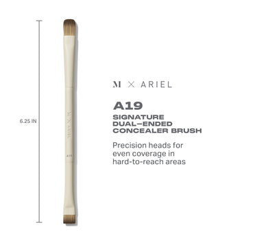 Morphe X Ariel A19 Dual-Ended Concealer Brush