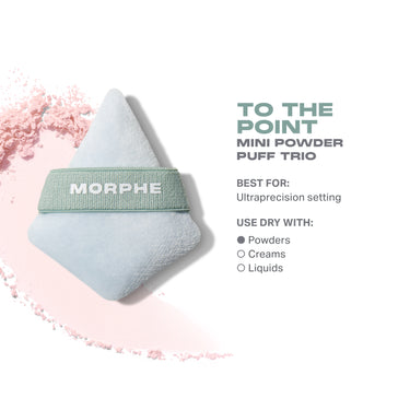 To The Point Mini Powder Puff Trio | To The Point Mini Powder Puff Trio | Secondary image